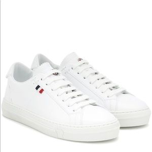 Moncler White Alodie Sneakers